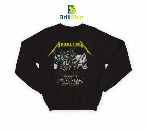 Metallica Live From Arlington 2023 Sweatshirt