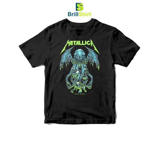 Metallica The Call Of Ktulu Luke Preece T-Shirt