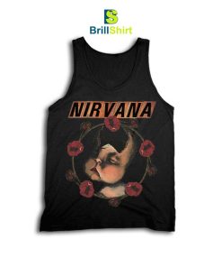 Nirvana-Broken-Cherub-Green-Tank-Top-