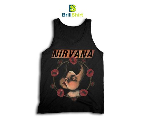 Nirvana-Broken-Cherub-Green-Tank-Top-