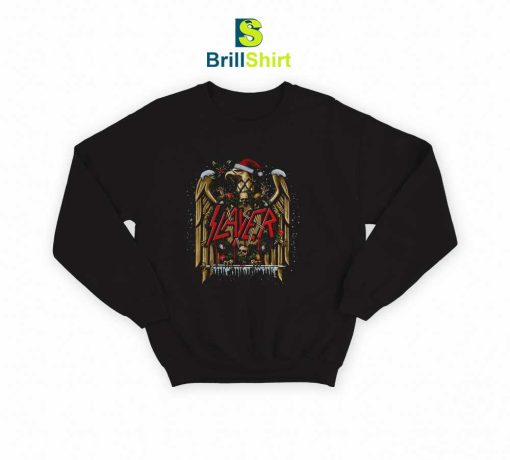 Slayer Christmas Holiday Eagle Sweatshirt