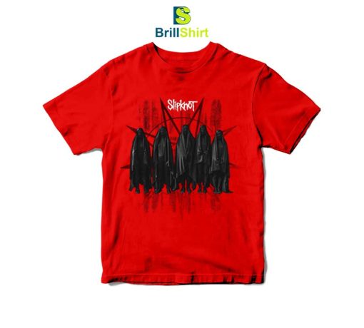 Slipknot-Shrouded-Group--T-Shirt-