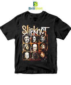 Slipknot-The-End-So-Far-Group-Squares--T-Shirt-