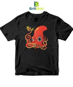 Chili Pepper Red Hot Octopus T-Shirt