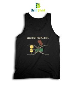 Parody Funny Electricity Explained Tank Top