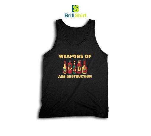 Chili Pepper Hot Sauce Weapons Tank Top