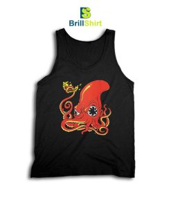 Chili Pepper Red Hot Octopus Tank Top