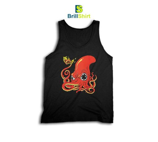 Chili Pepper Red Hot Octopus Tank Top