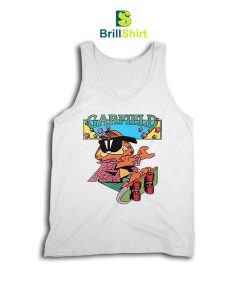 Parody Skater Garfield Tank Top