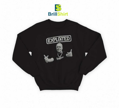 The Exploited Wattie Finger Sweatshirt