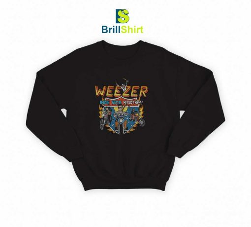 Weezer Indie Rock Roadtrip Sweatshirt