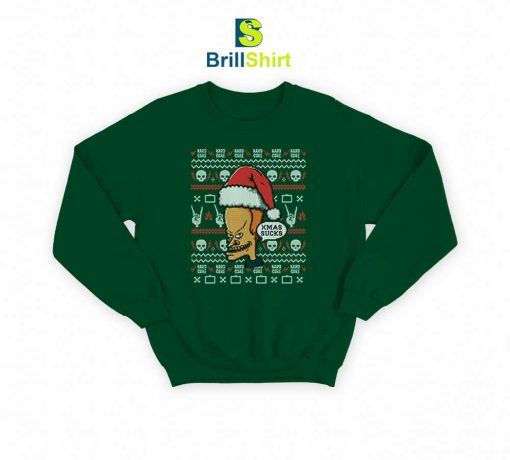 Xmas Sucks Beavis and Butt-Head Sweatshirt