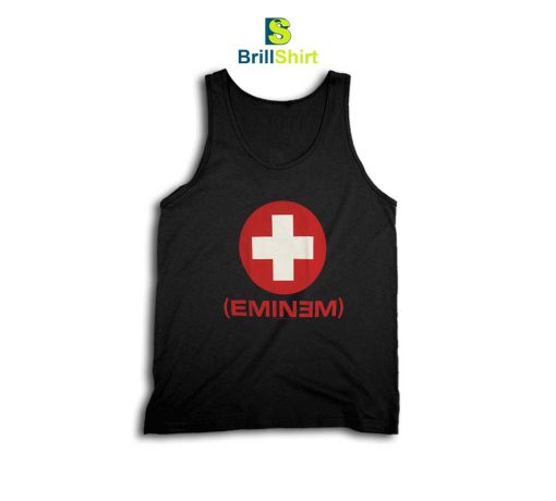 Eminem Recovery Black Tank Top