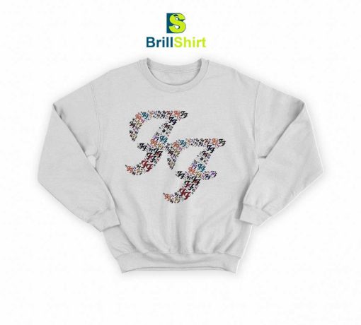 Foo Fighters Repeat Logo Sweatshirt