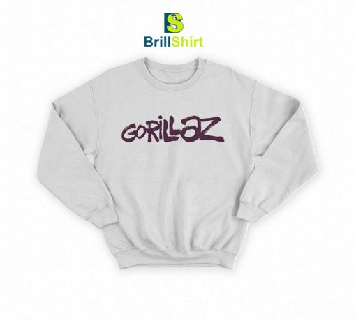 Gorillaz Graffiti Logo Sweatshirt