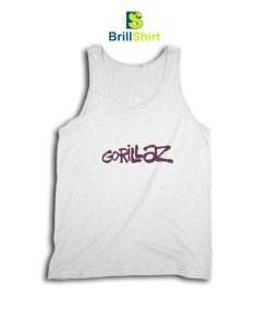 Gorillaz Graffiti Logo Tank Top