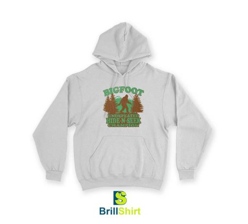 Quotes Bigfoot Hide N Seek Champion Hoodie