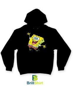 Cartoon Happy Spongebob Hoodie