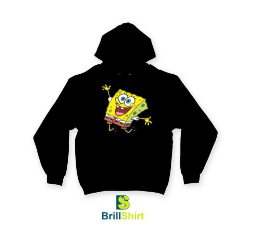 Cartoon Happy Spongebob Hoodie