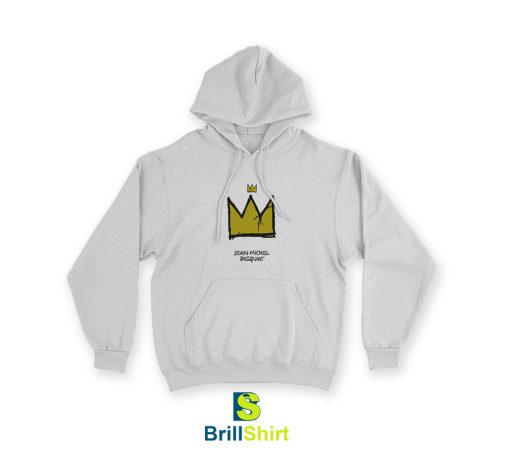 Jean Michel Basquiat Golden Crown Hoodie