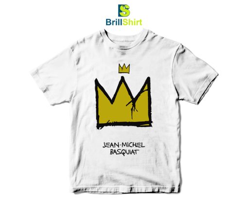 Jean Michel Basquiat Golden Crown T-Shirt