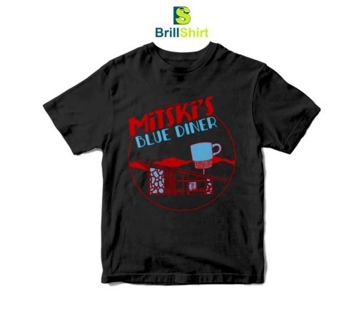 Mitski-Blue Diner-T-Shirt-Mockup