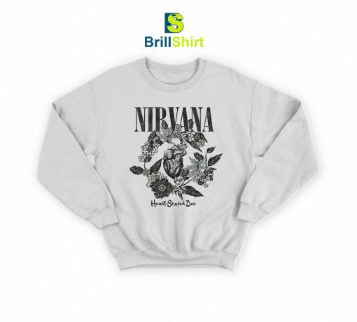 Nirvana Heart Shape Box Sweatshirt