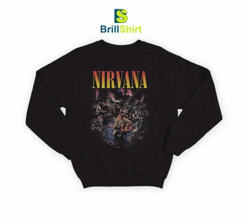 Nirvana Unplugged Photo Sweatshirt