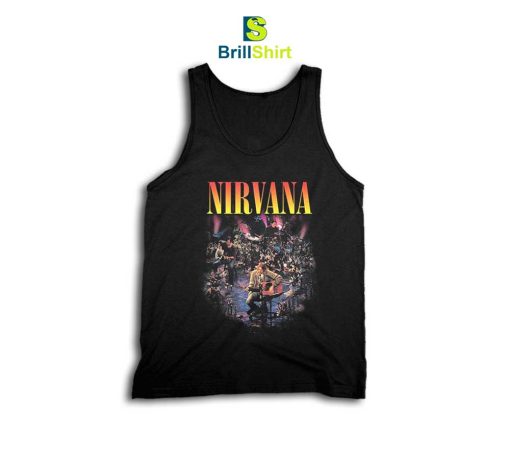 Nirvana Unplugged Photo Tank Top