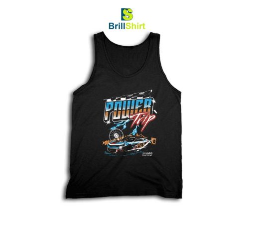 Power Trip Motorsport Black Tank Top