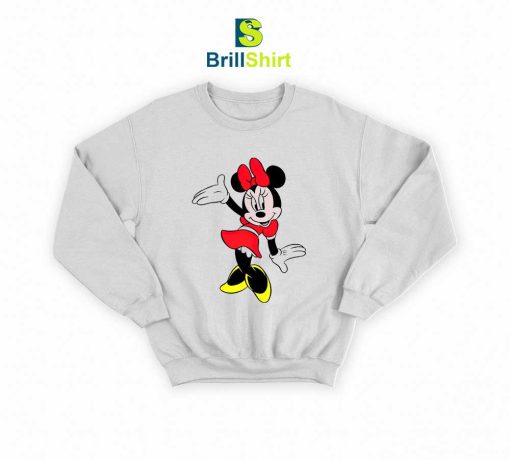 Cartoon Minnie Mouse Sweatshirt