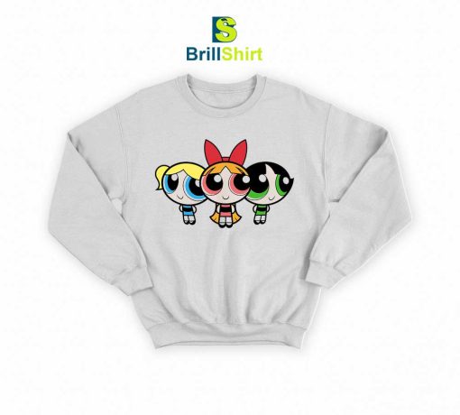 Cartoon Powerpuff Girls Sweatshirt