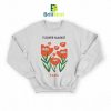 Flower Market Paris Red Lips Sweatshirt