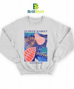 Flower Market Various Leaf Shapes Sweatshirt