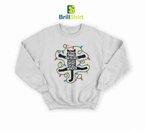 Quotes Fried Cat Sweatshirt