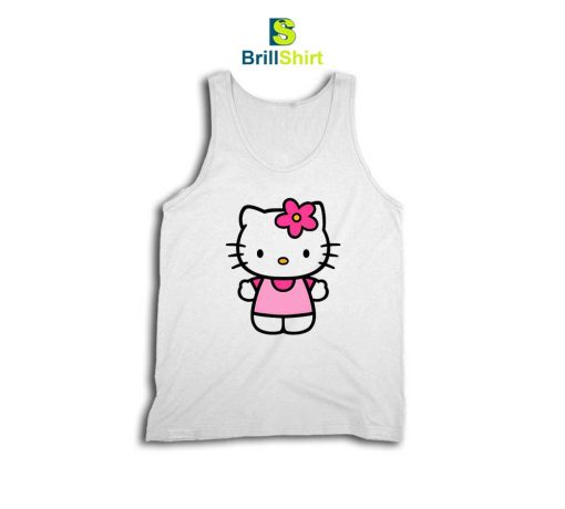 Cartoon Hello Kitty Tank Top