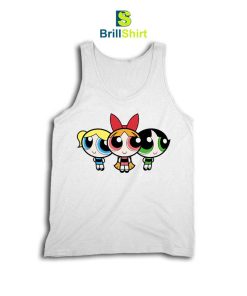 Cartoon Powerpuff Girls Tank Top