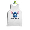 Cartoon Stay Weird Stitch Tank Top