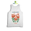 Flower Market Paris Red Lips Tank Top