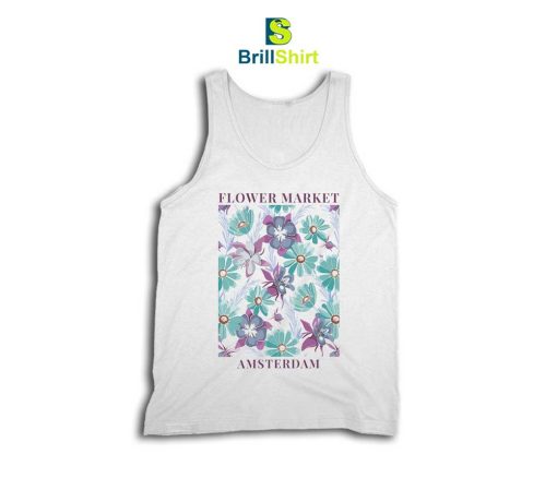 Flower Market Spring Flowers Tank Top