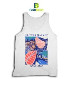 Flower Market Various Leaf Shapes Tank Top