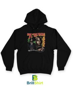 Tupac Shakur Keep Ya Head Up Collage Hoodie