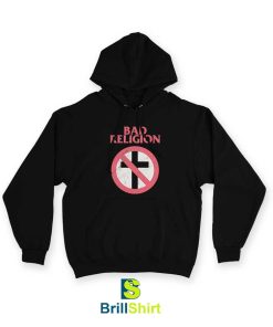 Bad Religion Distressed Big Crossbuster Hoodie