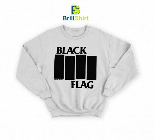 Black Flag Bars Logo Sweatshirt