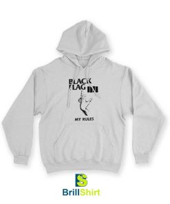 Black Flag My Rules Hoodie