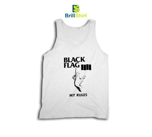 Black Flag My Rules Tank Top