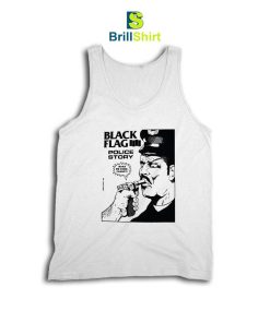 Black Flag Police Story Tank Top