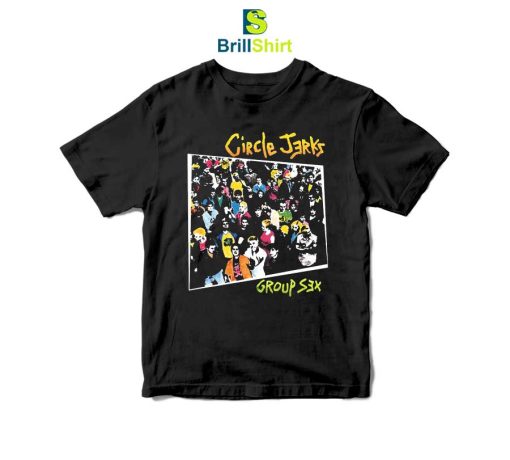 Circle Jerks Group Sex Album Art T-Shirt