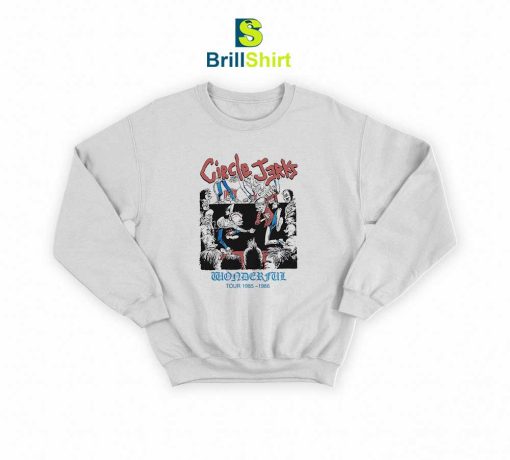 Circle Jerks Wonderful Tour 1985-1986 Sweatshirt