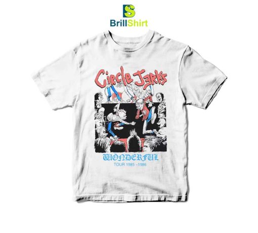 Circle Jerks Wonderful Tour 1985-1986 T-Shirt